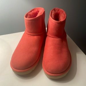 Ugg Womens classic mini winter boot.